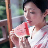 Mitsu Dan "summer day gravure image with a certain great writer"