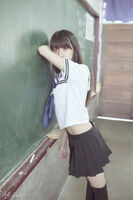[neatness system] An image full of the translucency of clean, right beautiful girl JK which everybody loves!