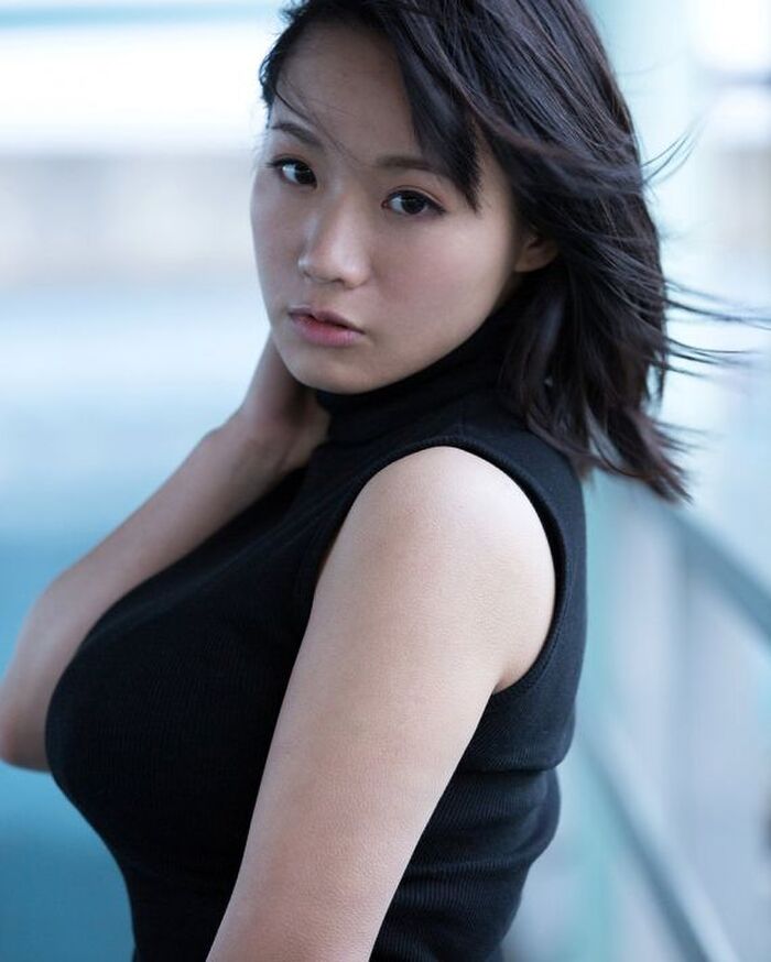 [God milk] www where the constriction J cup Shibuya Kaho のたゆんたゆんな breast gravure kicks ヌ 12th image