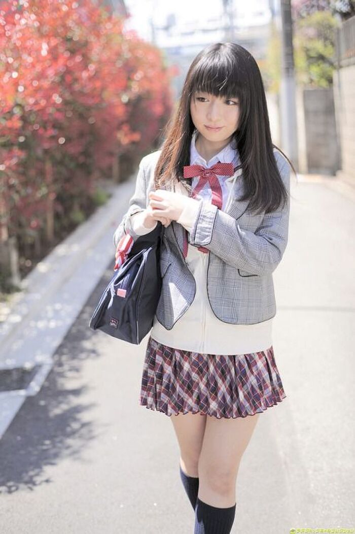 【制服女子】さわやかオーラwww透明感のあるJKグラビアは癒されるな 15th image