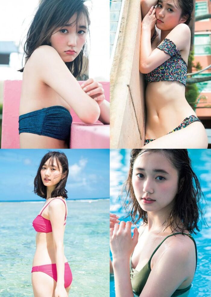 The bikini group photo of riding ground Fumi or non-no beautiful woman models to lead is too high in a level; ワロタ www 3th image