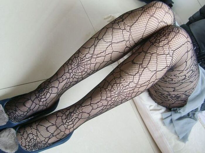 The stupidity sensing a woman of the net tights beautiful woman is too great, and cannot but become M man, but wwwww (there is an image) 8th image