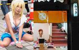 [the Tobita Chinatown Area image vs. comike meeting place] www (there is layer chest チラ パンチラ image) which completely becomes Tobita Shinchi