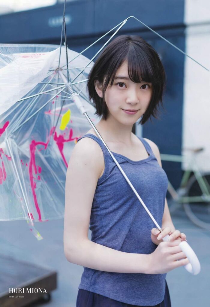 [Nogizaka46] is with 堀未央奈 (20) transparence, and is amorous. 78th image