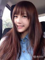 [the older sister that 3 nexts are beautiful] face がいいよね w where a Taiwanese beautiful woman model looks cool