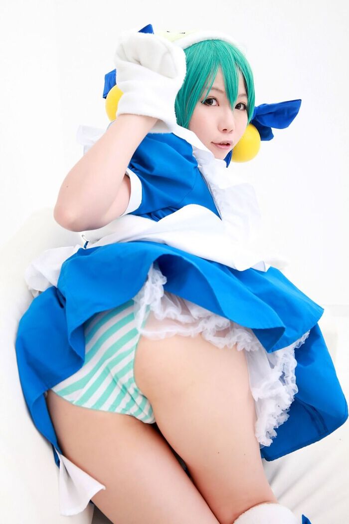 [ドスケベ ぱんつ] www which wants to throw フルボッキチ ◎ ポ into マ ◎ コ a stripe bread costume play year 14th image