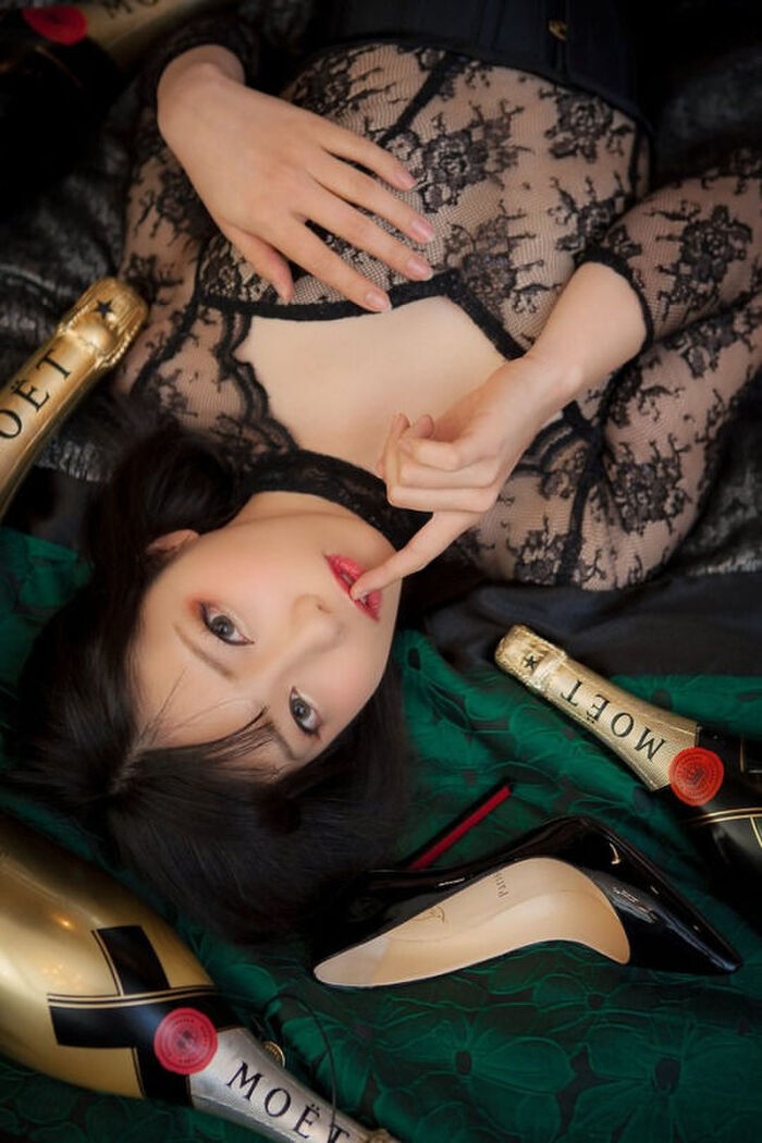 As is expected, eroticism face してますわ www to be clean as I work as an underwear model 13th image