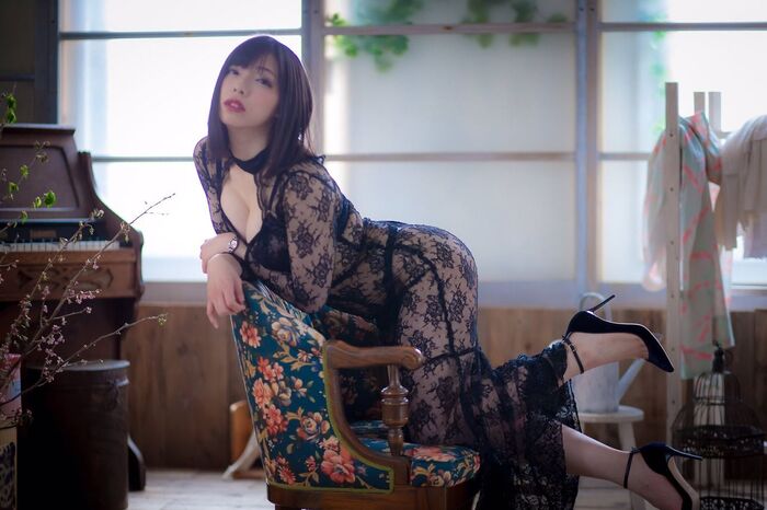 As is expected, eroticism face してますわ www to be clean as I work as an underwear model 14th image