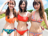 Three best mole girls whom non-no is proud of are gravure collaboration with a swimsuit!