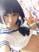 [the third beautiful girl] a girl of geek line is stripe bread Sarah clothes in coming; own; take; www