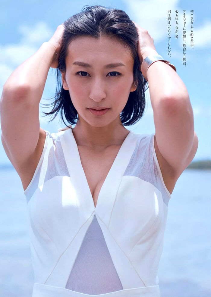 It is the first gravure advent in 2 years Mai Asada (28) God body again. 4th image