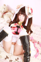 Completely show マ ○ コ of the 誘 ってますわ www beautiful girl costume play year; pose www