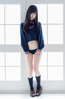 A manager is the rueful countenance Eros image of the グ っときた raven-black hair uniform beautiful girl!