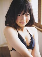 The breast image which Haruka Shimazaki former idol for salt was a certain sex appeal actress, and became kind