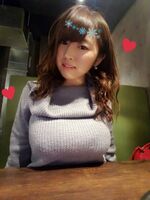 Own knob りがおっぱいが of 爆乳 J cup Nana Matsumoto Minoru of quiet child line is great; as for the clothing in パイスラ!