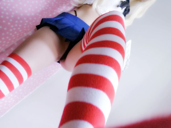 中国エロコスプレイヤー『艦これ』島風 コスプレでくぱぁオナニー♪ヌード画像まとめ 9th image
