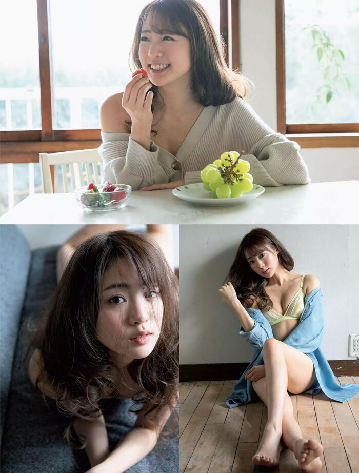 Shida Tomomi (20) was a sexy gravure after a long time as 'mole' from high school. 20th image