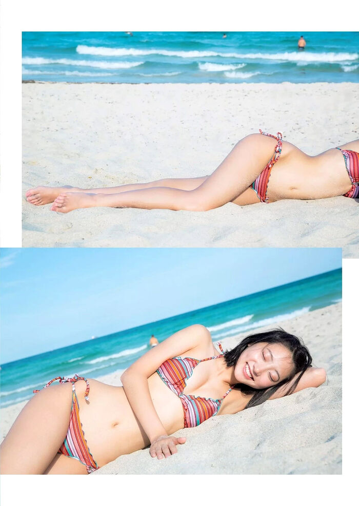 Rena Takeda (20) The last swimsuit gravure of the super slender breasts. 11th image