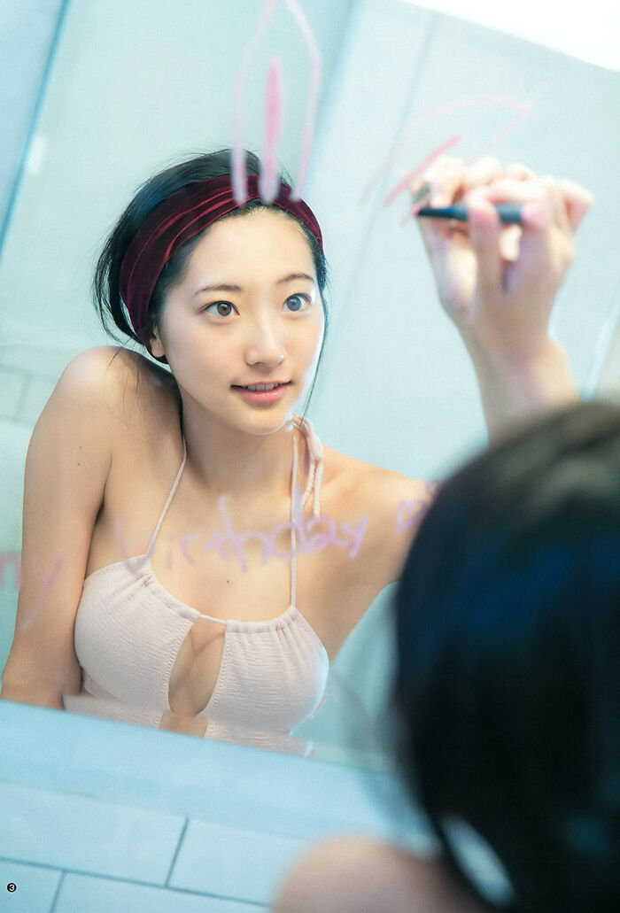 Rena Takeda (20) The last swimsuit gravure of the super slender breasts. 16th image
