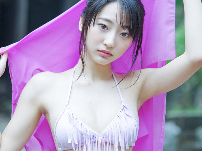 Rena Takeda (20) The last swimsuit gravure of the super slender breasts. 23th image