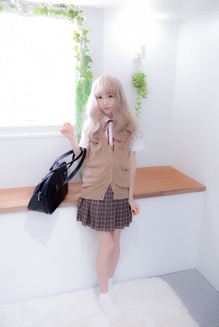 China's most popular cosplayers ' Aho ' solo shooting meeting 'Aho' 4th image