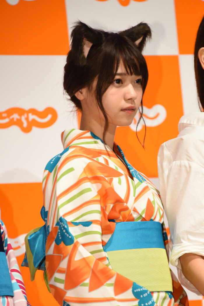 Mai Shiraishi (24) and Nishino Nanase (23) Cute cat ear yukata too. 12th image