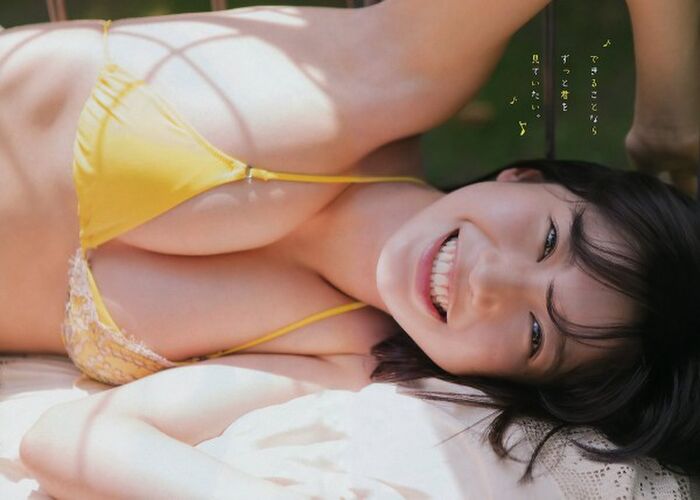 Real Peak Fujiko Ogura Yuka (18) is Gatipolori pasties from swimsuit on DVD net uproar WW 14th image
