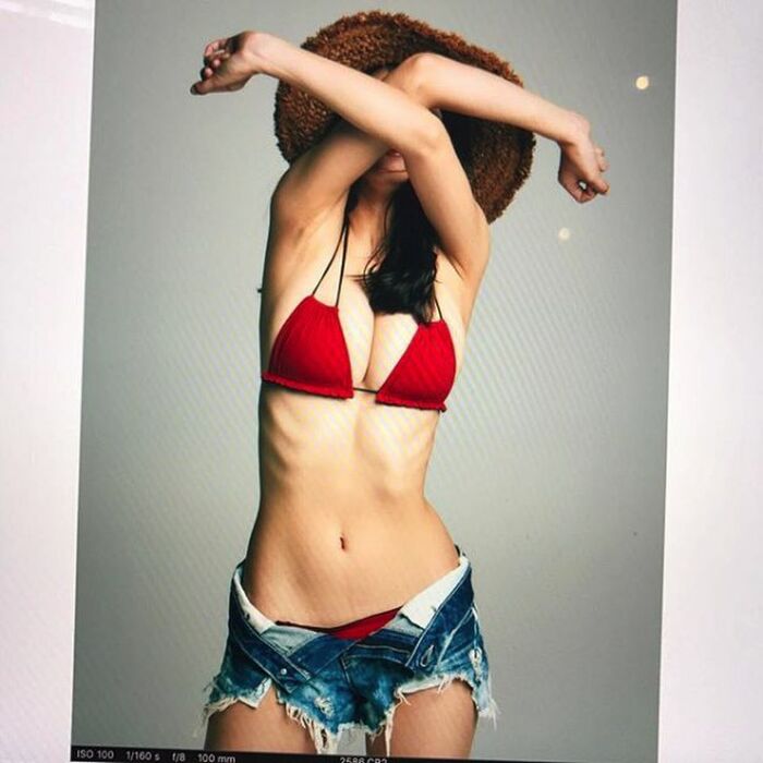 Popular huge breasts model Baba Palmer, erotic reproduction rate of cosplay of one piece is a wonderful wwww 14th image