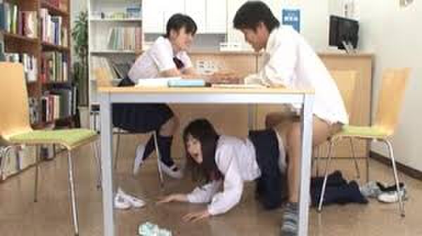 Uniform Women's image www to the punch line ○ Po sucking under the desk 2th image