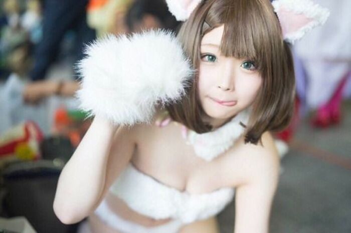 Cat ears in USA! Cute cosplayers ' chemo ears are so bad w 11th image