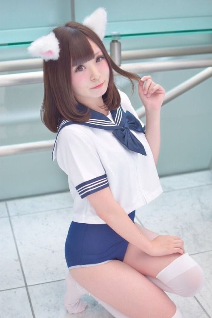 Cat ears in USA! Cute cosplayers ' chemo ears are so bad w 9th image