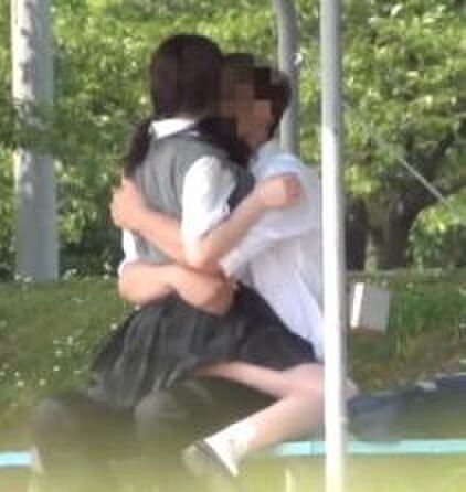 The bottom is not wearing skirt www uniform jk Erotic Image www coming 22th image