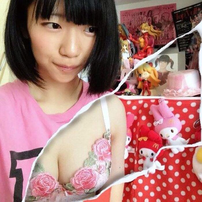 55 pieces such as F Cup semi-nude photo Busa busty [breasts or beauty] is attracted to! 22th image