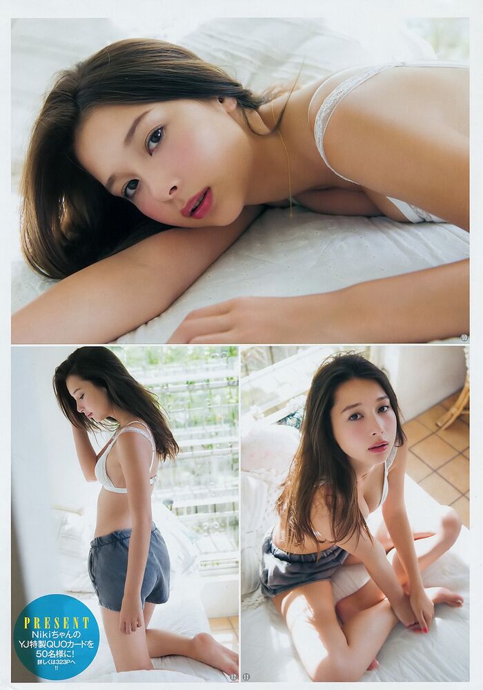 Niki (Niwa Jin Nozomi) The famous terrace House No. 1 beautiful bikini swimsuit gravure video 9th image