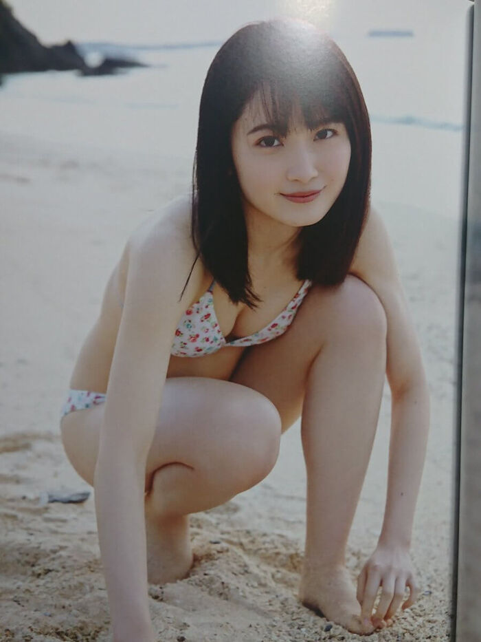 Moe daughter. Morito Saki (17) swimsuit gravure idol 40 pictures 22th image