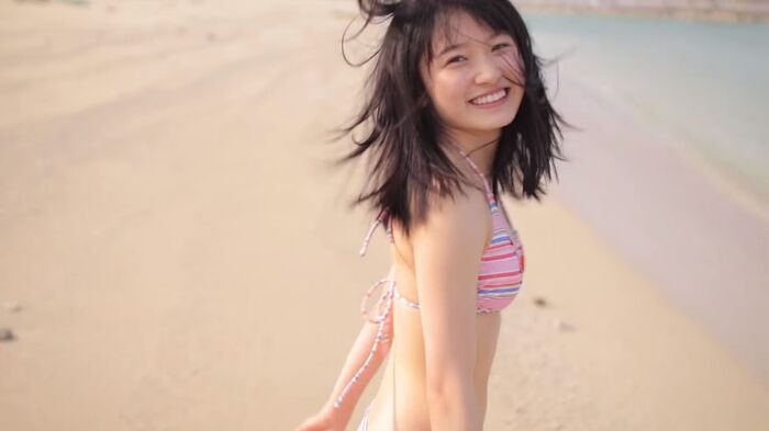 Moe daughter. Morito Saki (17) swimsuit gravure idol 40 pictures 51th image