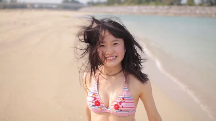Moe daughter. Morito Saki (17) swimsuit gravure idol 40 pictures 53th image