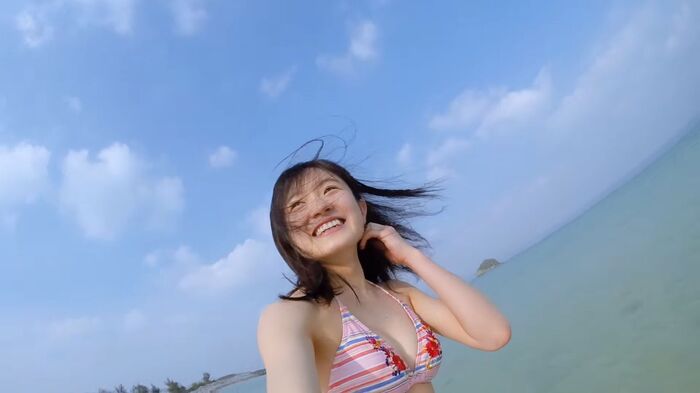 Moe daughter. Morito Saki (17) swimsuit gravure idol 40 pictures 55th image