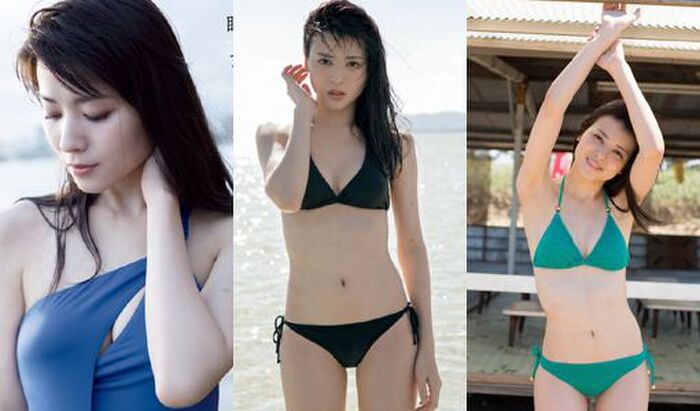 Moe daughter. Morito Saki (17) swimsuit gravure idol 40 pictures 87th image