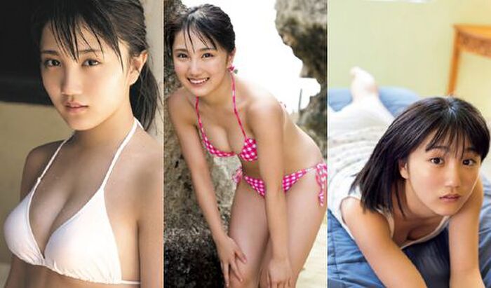 Moe daughter. Morito Saki (17) swimsuit gravure idol 40 pictures 95th image