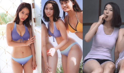 Moe daughter. Morito Saki (17) swimsuit gravure idol 40 pictures 97th image