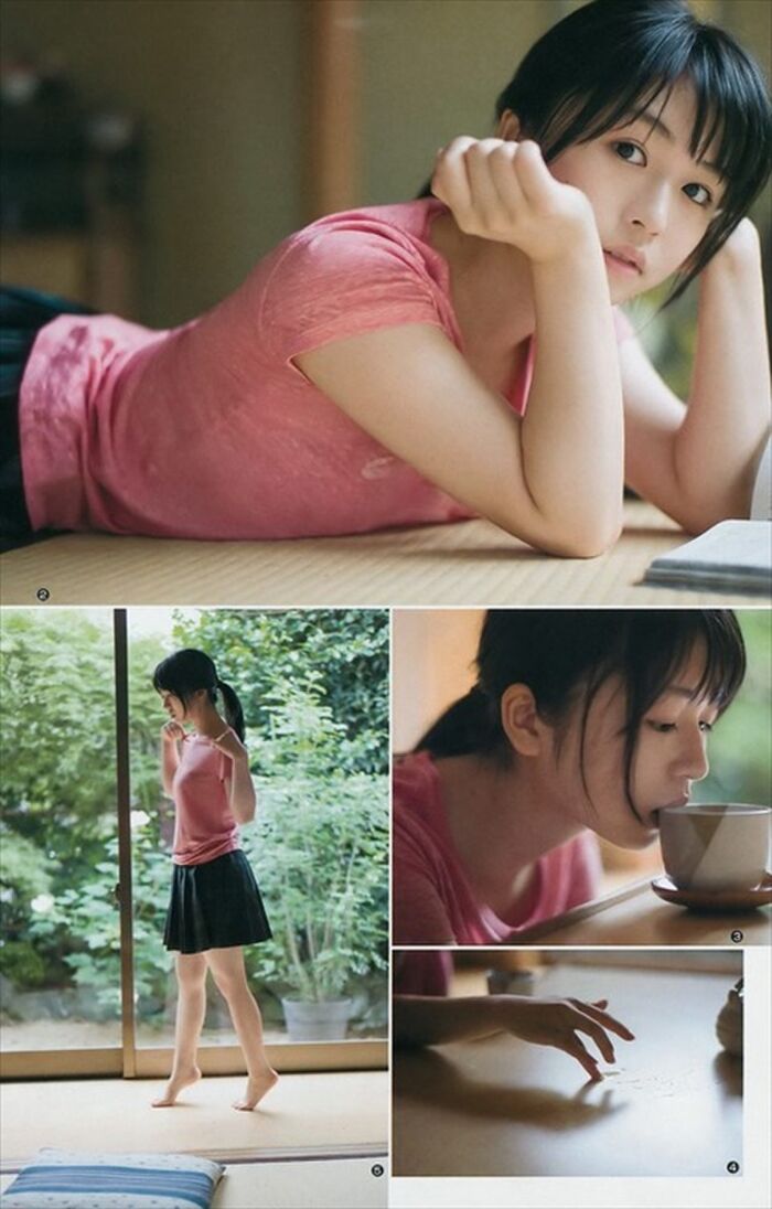 長濱ねる 超絶可愛いねるちゃんの初の写真集で人生初水着を披露のおっぱい画像 16th image