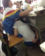 In the middle of the call fellatio in class... Erotic Images saved involuntarily!