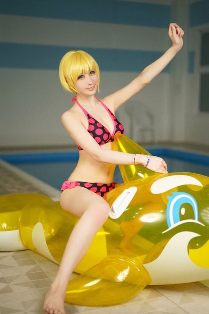 The face and milk also deviation ↑ beauty cosplayers Yakumo of the half-chan image! 3th image