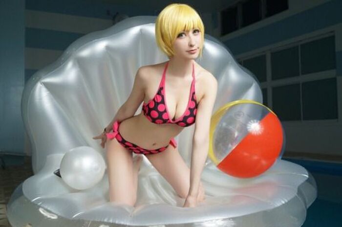 The face and milk also deviation ↑ beauty cosplayers Yakumo of the half-chan image! 4th image