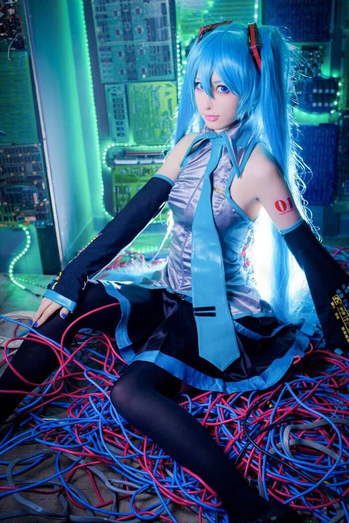 The face and milk also deviation ↑ beauty cosplayers Yakumo of the half-chan image! 5th image