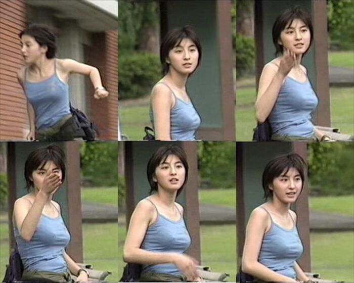 広末涼子 お騒がせの可愛い元アイドルも主婦役が板に付いてきたおっぱい画像 10th image