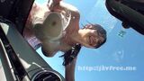 This is eye candy w busty bikini gal breast wash &amp; outdoor sexting!