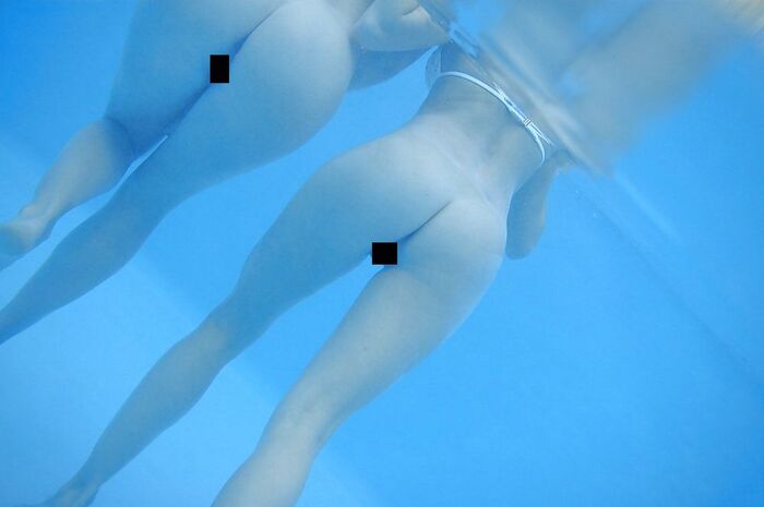 Lace Queen rapid Aya white bikini oppai enhancement image! 29th image