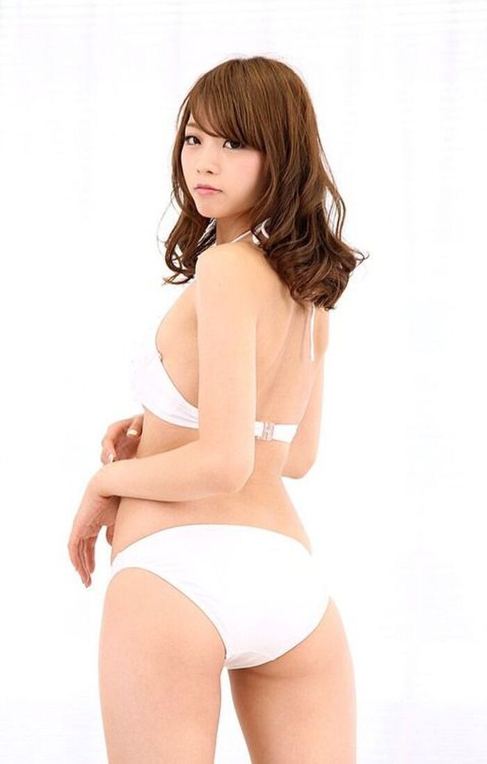 Lace Queen rapid Aya white bikini oppai enhancement image! 7th image